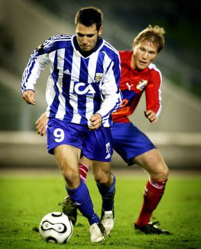 Fotboll, Royal League, Göteborg - Lyn