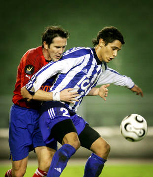 Fotboll, Royal League, Göteborg - Lyn