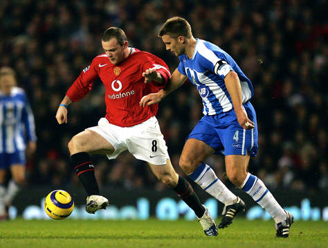 Wayne Rooney och Matt Jackson