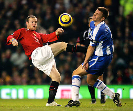 Wayne Rooney och Matt Jackson