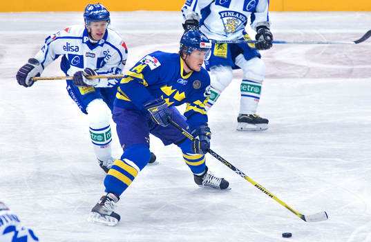Andreas Karlsson, Sverige med Esa Pirnes, Finland i ryggen