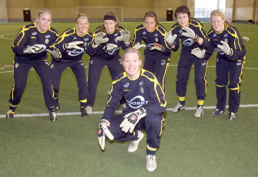 Veronika Svensson, Maria Edman, Åsa Berglund, Carola