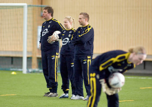 Anders Markström, Anette Nilsson och Thomas Dennerby