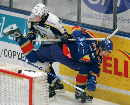 Johan Halvardsson, HV71 och Christopher Thörn, Djurgården