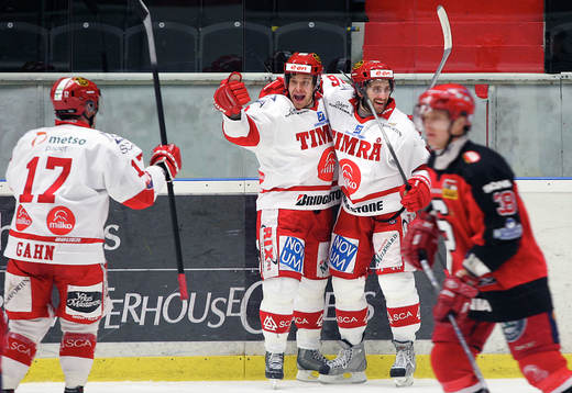 Per Hallin och Sanny Lindström, Timrå, jubel
