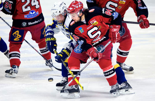 Dragan Umicevic, Södertälje och Per Gustafsson, HV71