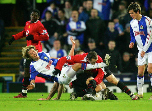 Wayne Rooney och Robbie Savage