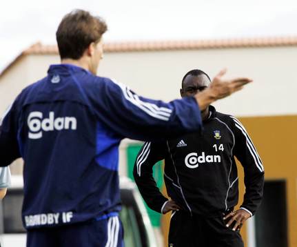 Under Michael Laudrups vingar,  Joseph Elanga