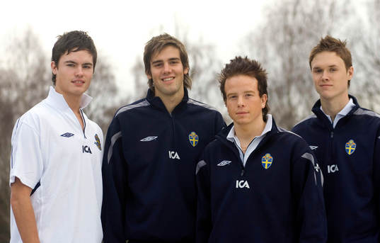 Mikael Lustig, Mikael Dahlberg, Tobias Eriksson och Linus