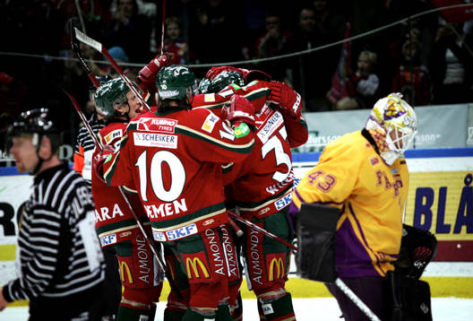 Frölunda, jubel, depp
