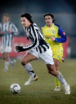 Chievo Verona - Juventus: Zlatan Ibrahimovic, Juventus