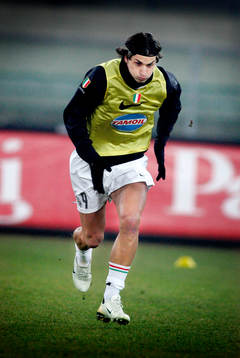 Zlatan Ibrahimovic,  Juventus, uppvärmning