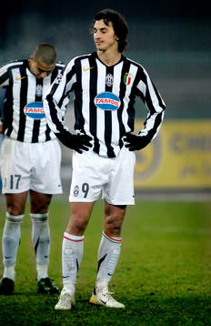David Trezequet och Zlatan Ibrahimovic, Juventus