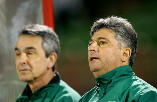 Andre tränaren och Marcos Paqueta, tränare