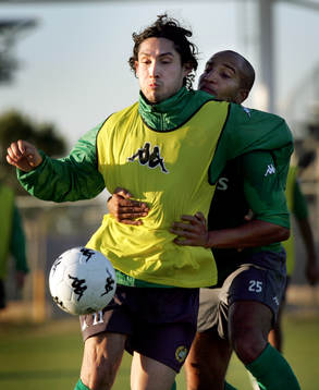 Pablo Pinones Arce och Kleber Saarenpaa, Hammarby