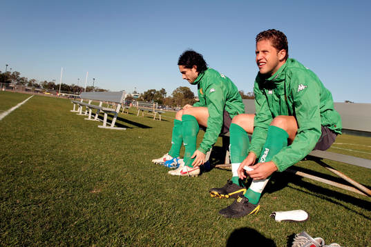 Paulinho Guara och Pablo Pinones Arce, Hammarby