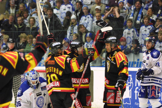 Ove Molin och Tommy Sjödin, Brynäs (Jubel)