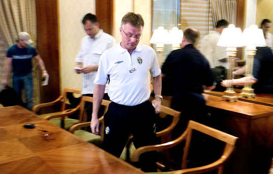Roland Andersson träffade på kvällen de svenska