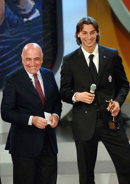 Galliani och Zlatan Ibrahimovic