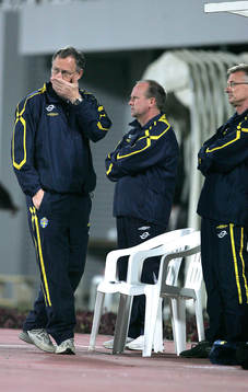 Lars Lagerbäck, förbundskapten Sverige