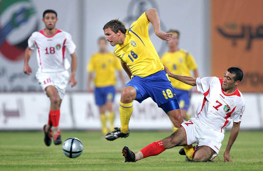 Anders Svensson, Sverige och Amer Deeb Mohdkhalil, Jordanien