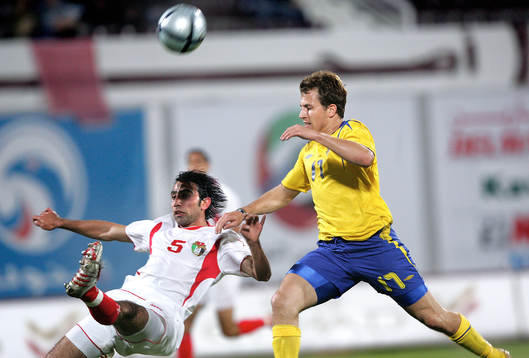 Tobias Hysén, Sverige och Moho.K.R. Khamed, Jordanien