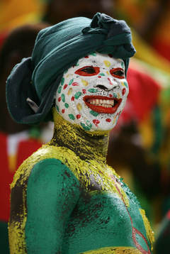 Togo supporter