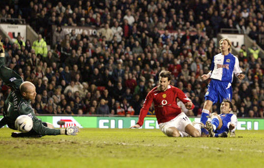 Fotboll, Engelsk Ligacup, Manchester United -  Blackburn