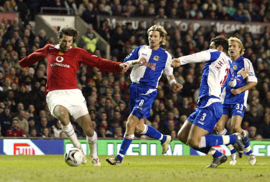 Fotboll, Engelsk Ligacup, Manchester United -  Blackburn