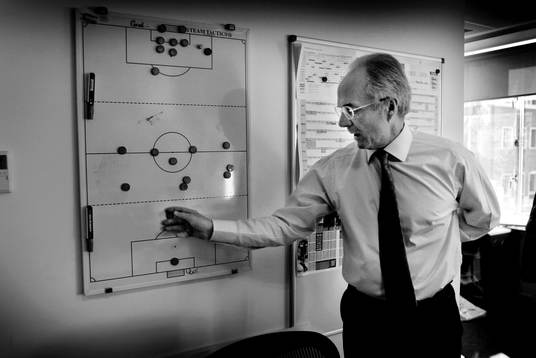Fotboll, Sven-Göran Eriksson, förbundskapten England, på
