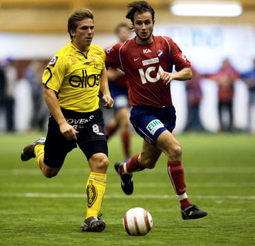 Anders Svensson mot Östers nye islänning Helgi Danielsson
