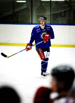 Frölundas nya spelare Markus Seikola tränade med laget
