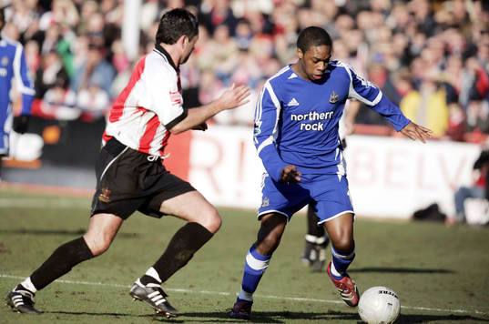 Fotboll, engelsk, FA-cupen, Cheltenham Town - Newcastle