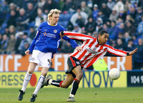 Dexter Blackstock, Southampton och Stephen Hughes, Leicester