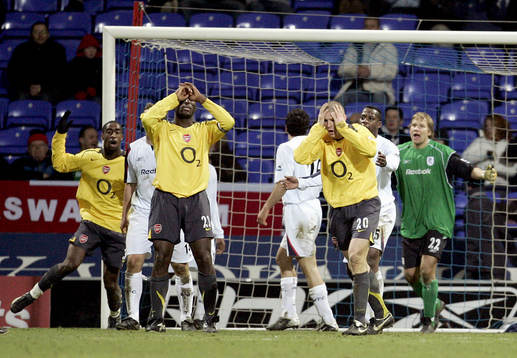 Fotboll, engelsk, FA-cupen, Bolton Wanderers - Arsenal