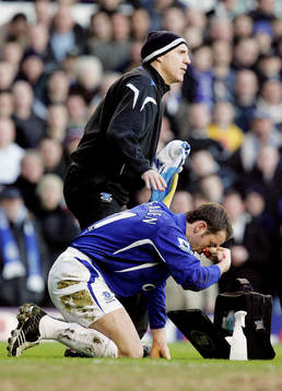 James McFadden, Everton, skadad
