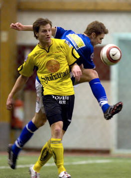 Matchhjälten Daniel Mobaeck i aktion