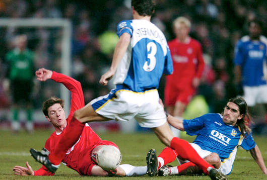 Fotboll, engelsk, Fa-cupen, Portsmouth - Liverpool