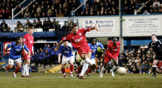 Fotboll, engelsk, Fa-cupen, Portsmouth - Liverpool