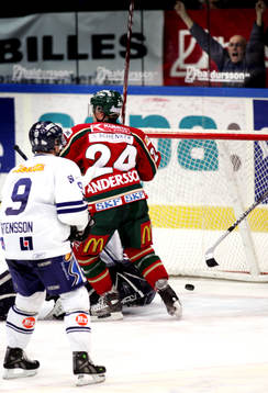Niklas Andersson, Frölunda kvitterar till 2-2