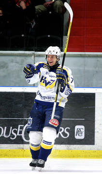 Johan Davidsson, Hv71 bjöd på ett litet dansnummer