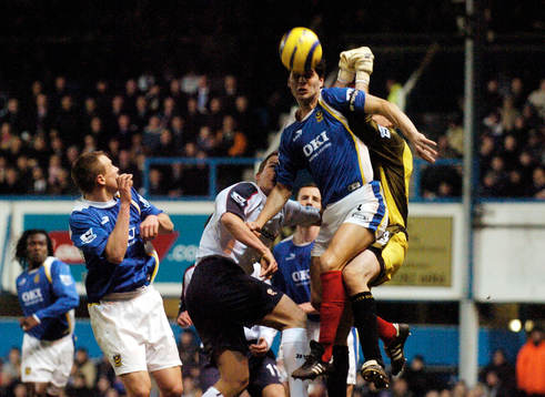 Fotboll, engelsk liga, Premier League, Portsmouth - Bolton