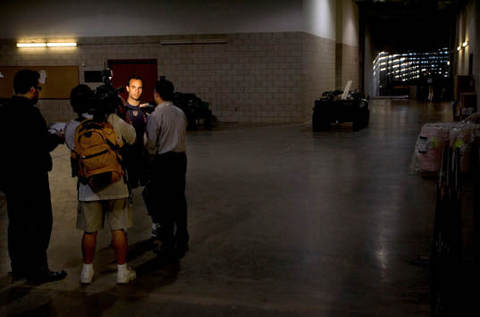 Reportage om fotboll i USA. Landon Donovan, USA