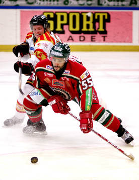 Mathias Månsson, Brynäs och Johnny Oduya, Frölunda
