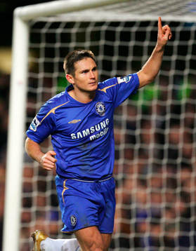 Frank Lampard, jubel