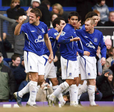 Fotboll, Engelska ligan, Premier League, Everton -