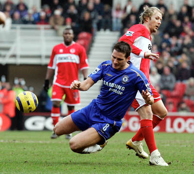 Fotboll, Engelska ligan, Premier League, Middlesbrough -