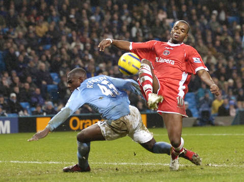Micah Richards och Darren Bent
