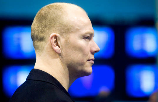 Mats Sundin på flygplatsen i Milano
