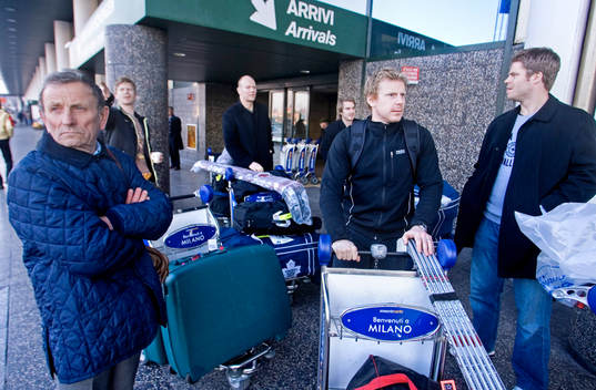Per-Johan Axelsson, Mats Sundin, Mikael Tellqvist, Daniel